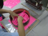 Herstellungs aufblasbarer Geburtstagstorte aus PVC